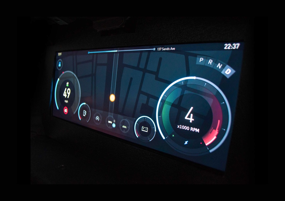 Instrument cluster in context
