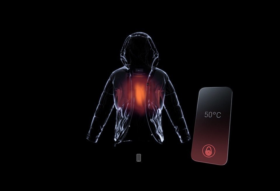 Interactive 3D heated jacket product experience